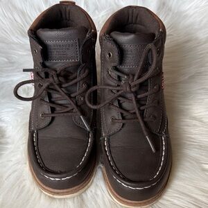 Levi's Brown Boots, boys size 2